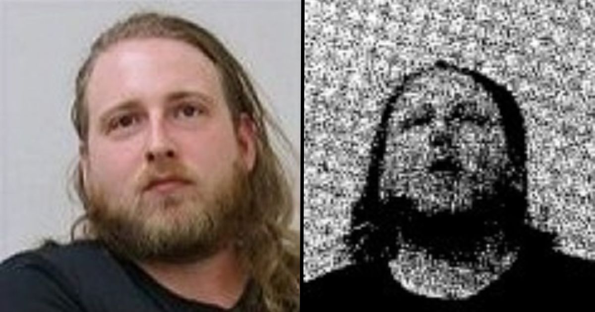 Wayne Donahue of Leominster, two different mug shots side by side.