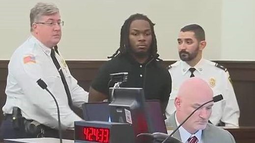 Harrison Barjolo during his arraignment in Gardner District Court (Courtesy Photo/Fox25 News)