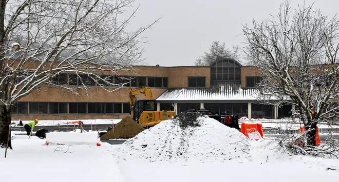 The property off 580 Main Street in Bolton, recently acquired by the developer, Wood Partners. (Courtesy Photo: Allan Jung/Telegram & Gazette)