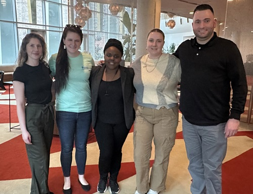 Members of the CARE team pose for a picture during a visit to the Durham Crisis Response Program (Photo Courtesy of Cambridgema.gov)