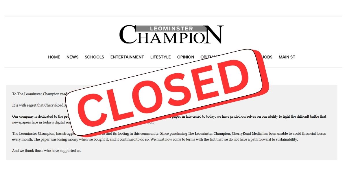 Why The Leominster Champion Failed