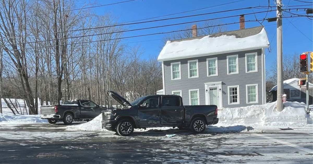 70-year-old man airlifted to hospital after crash on Main Street in West Newbury