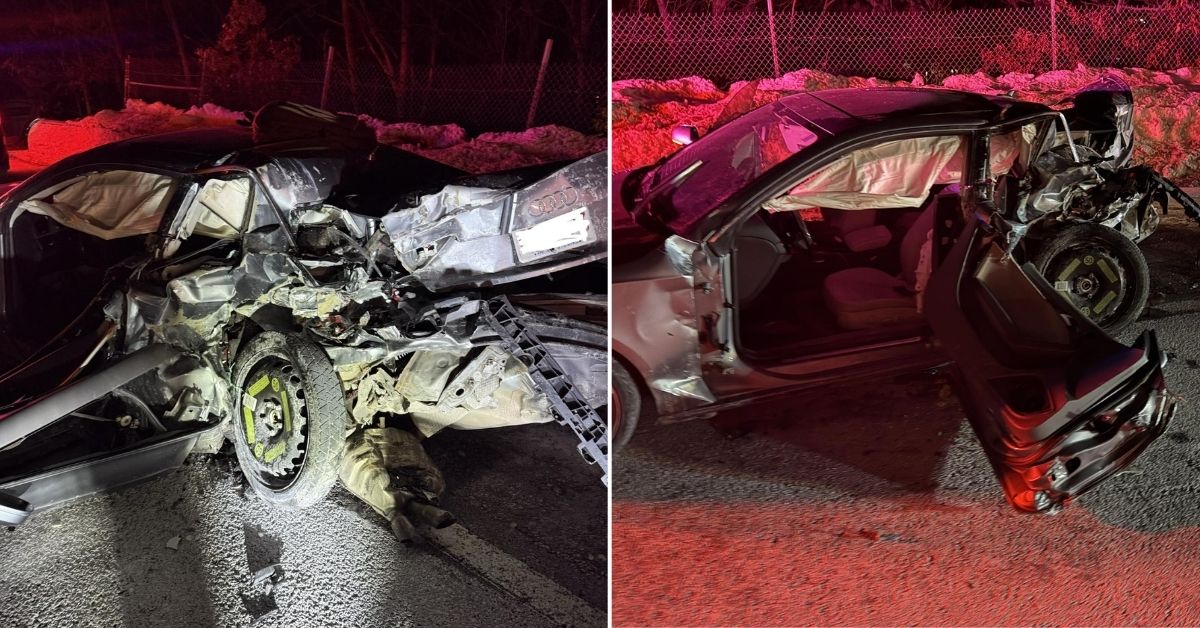Four injured in four-vehicle crash on Interstate 95 in Attleboro