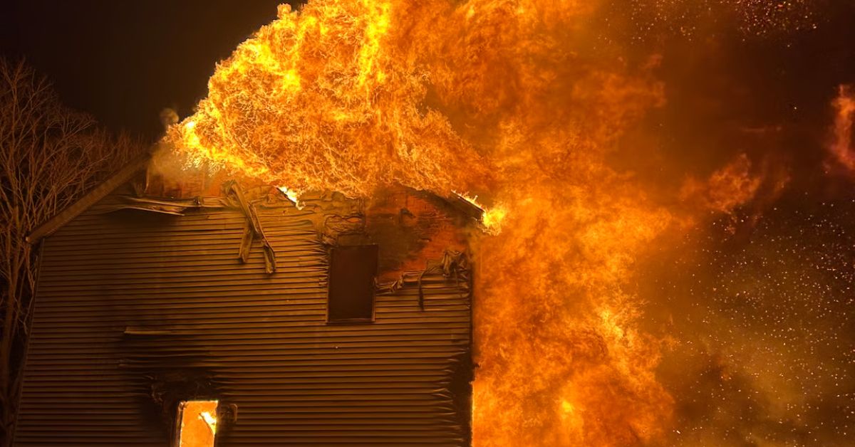 Residence in Newbury totaled in blaze, four displaced