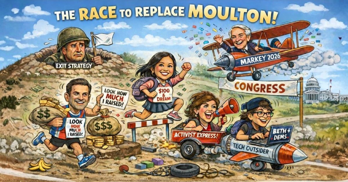 Moulton, Markey, and the Nobodies Swarming the 6th Congressional District: An Analysis