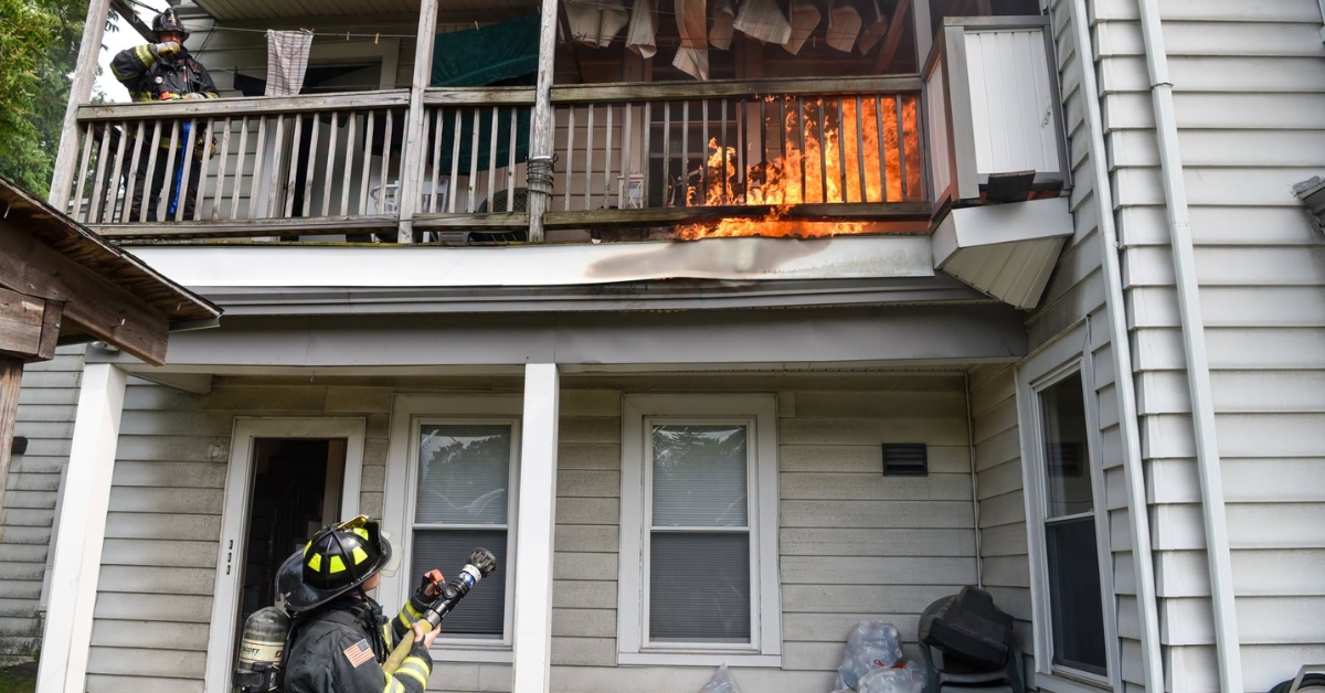 Fitchburg fire feature