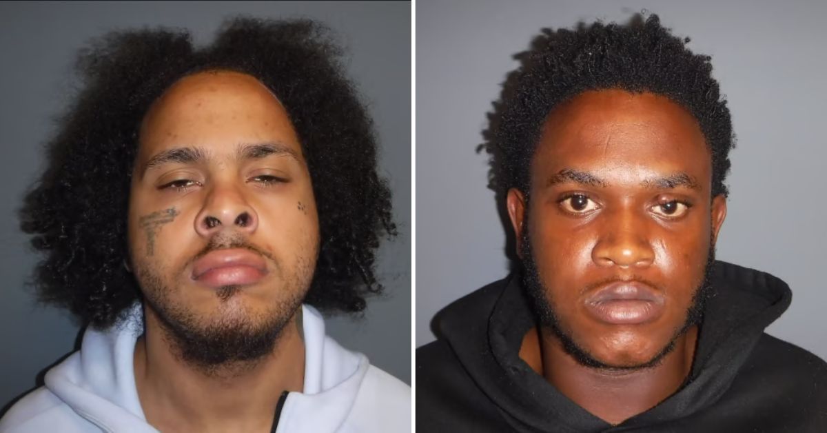 Two men arrested after robbing and carjacking man, fleeing police in Norwood