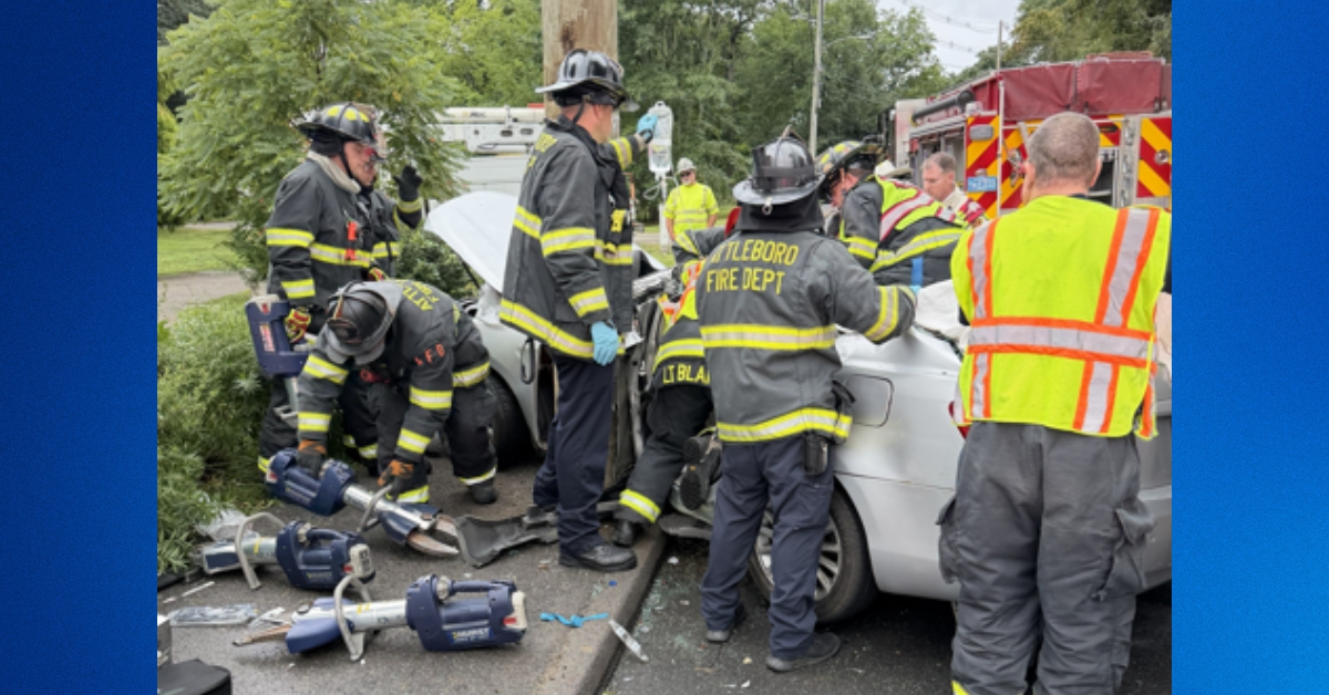 Teen sustains life-threatening injuries after striking utility pole in Attleboro