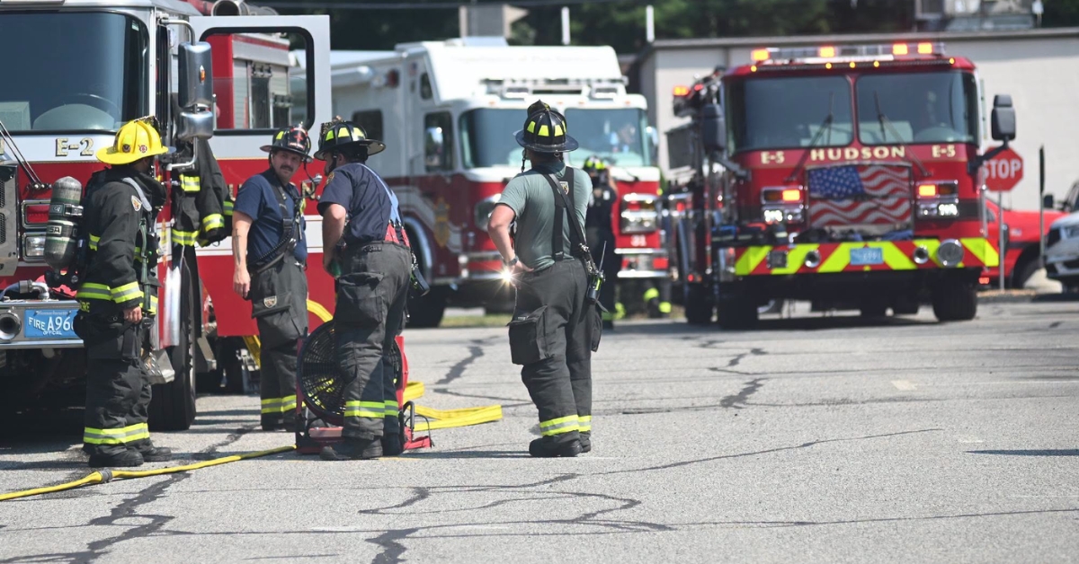 harvard fire photos