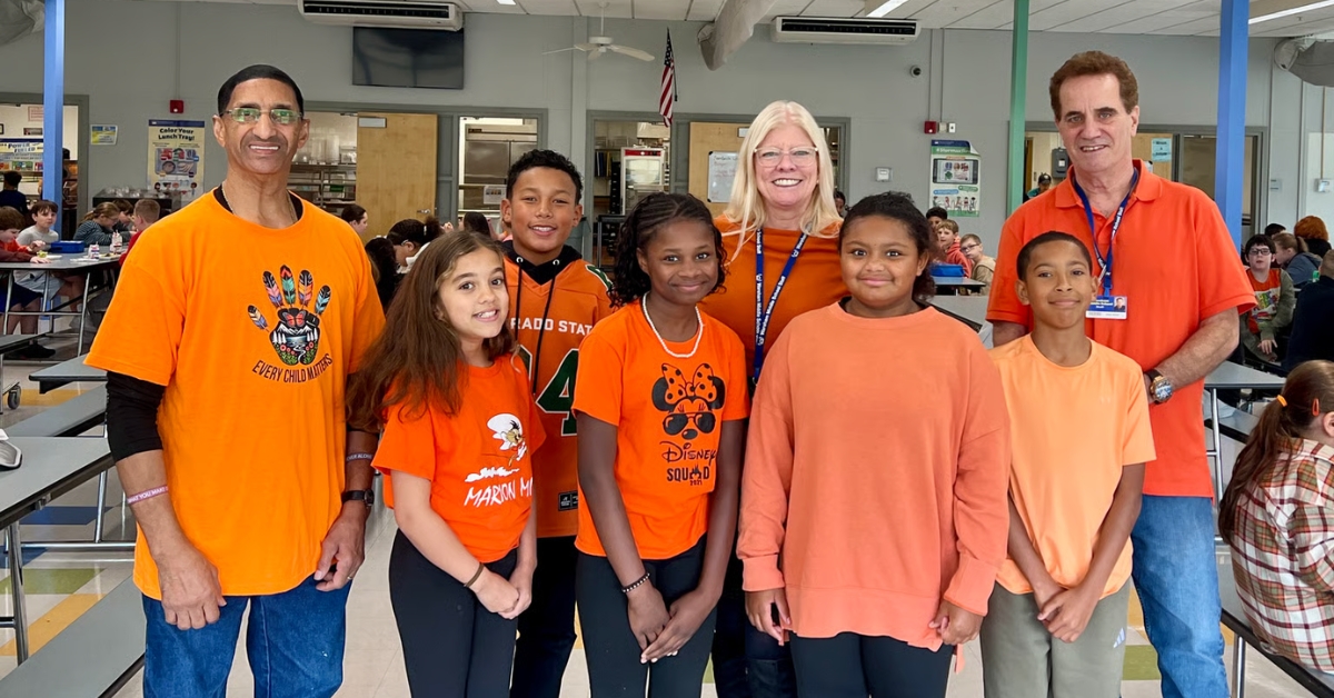 Wareham schools wear orange to remember Indigenous children taken from families and sent to boarding schools